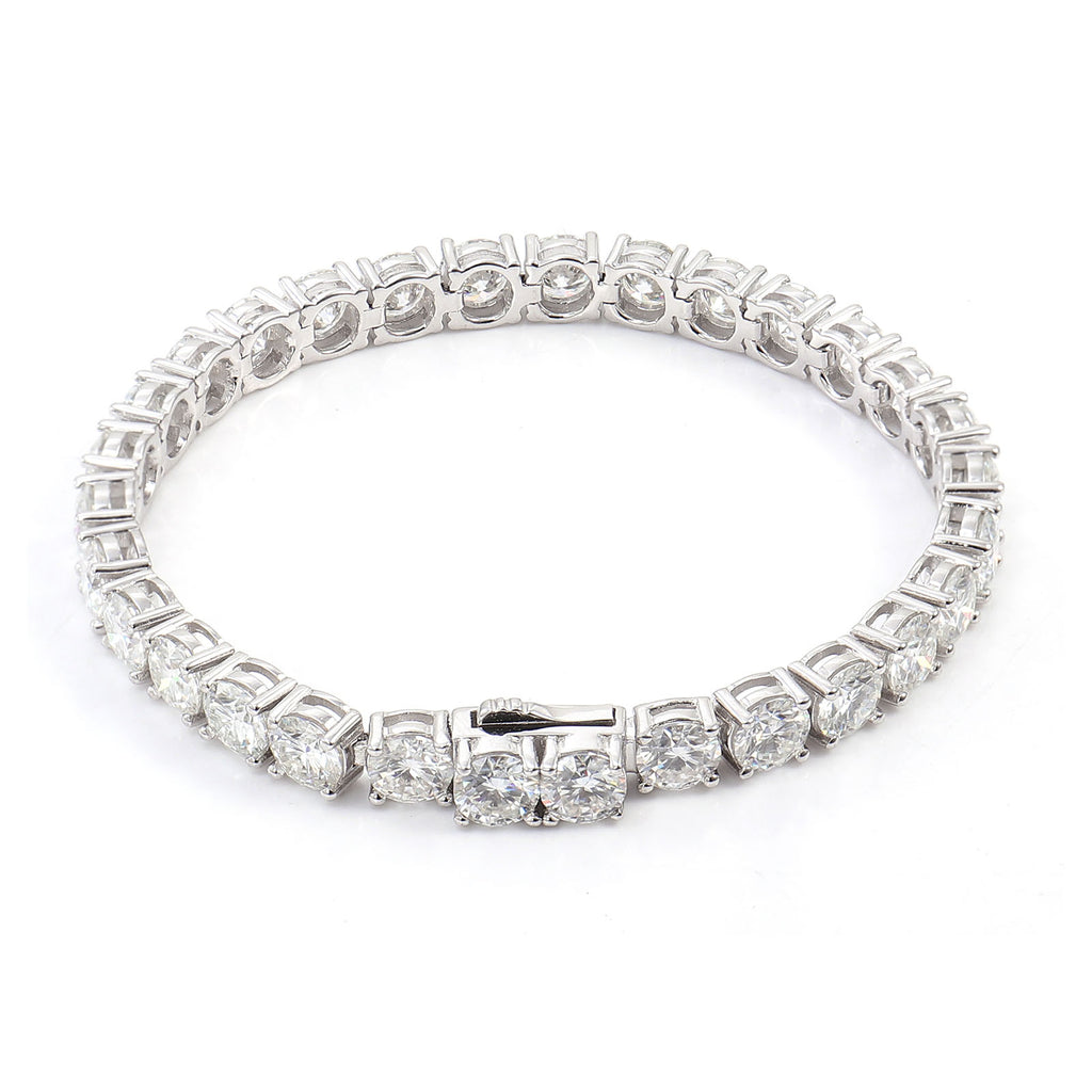 2mm Moissanite Tennis Bracelet – GRA Certified