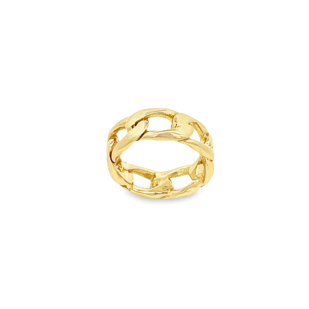 Chunky Cuban Curb Ring