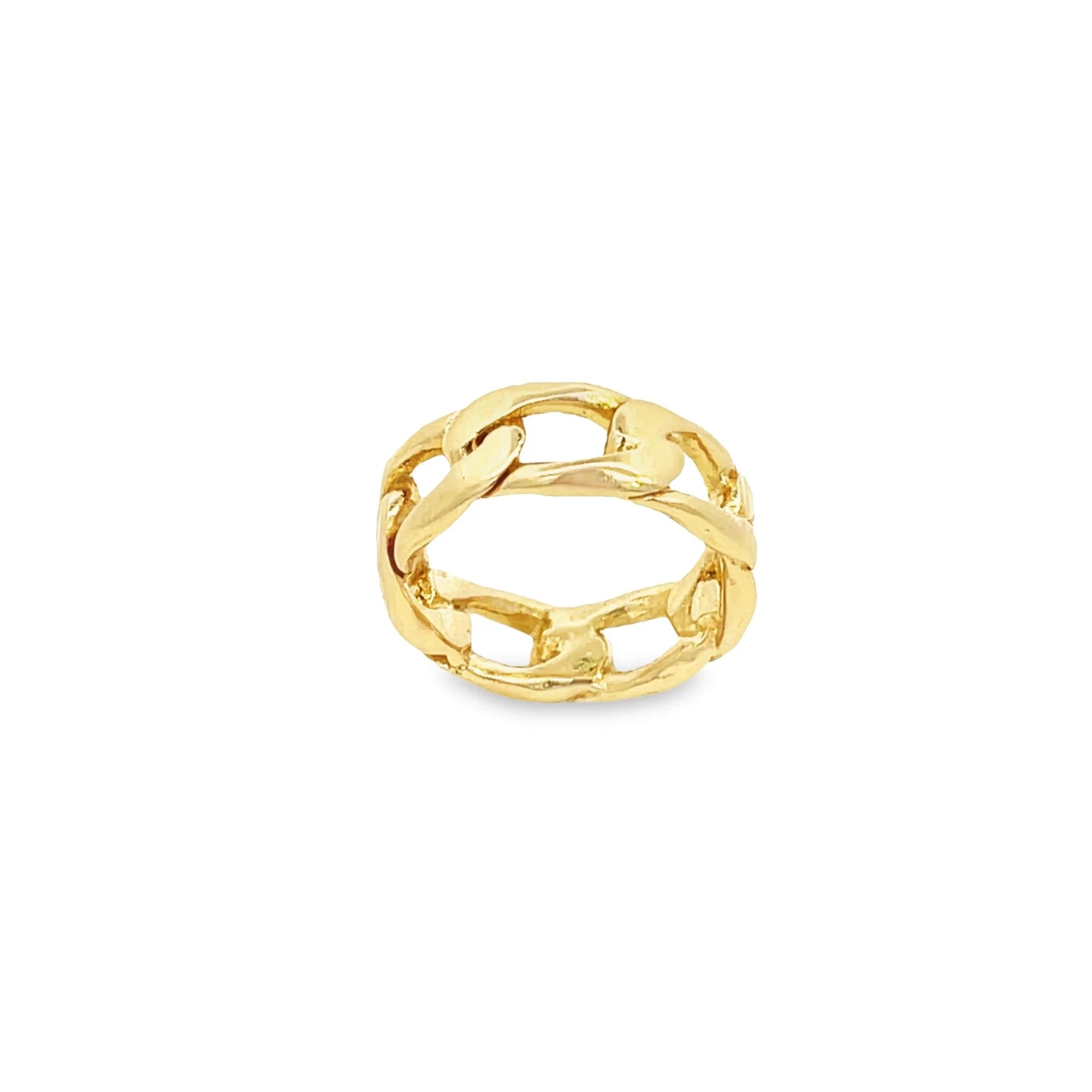 Chunky Cuban Curb Ring