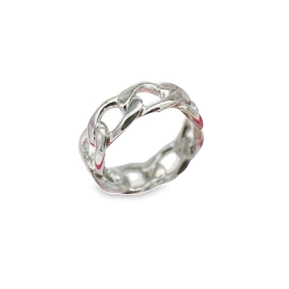 Chunky Cuban Curb Ring