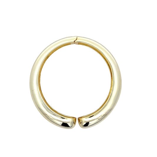 Ends Meet Chubby Hinged Teardrop Bangle