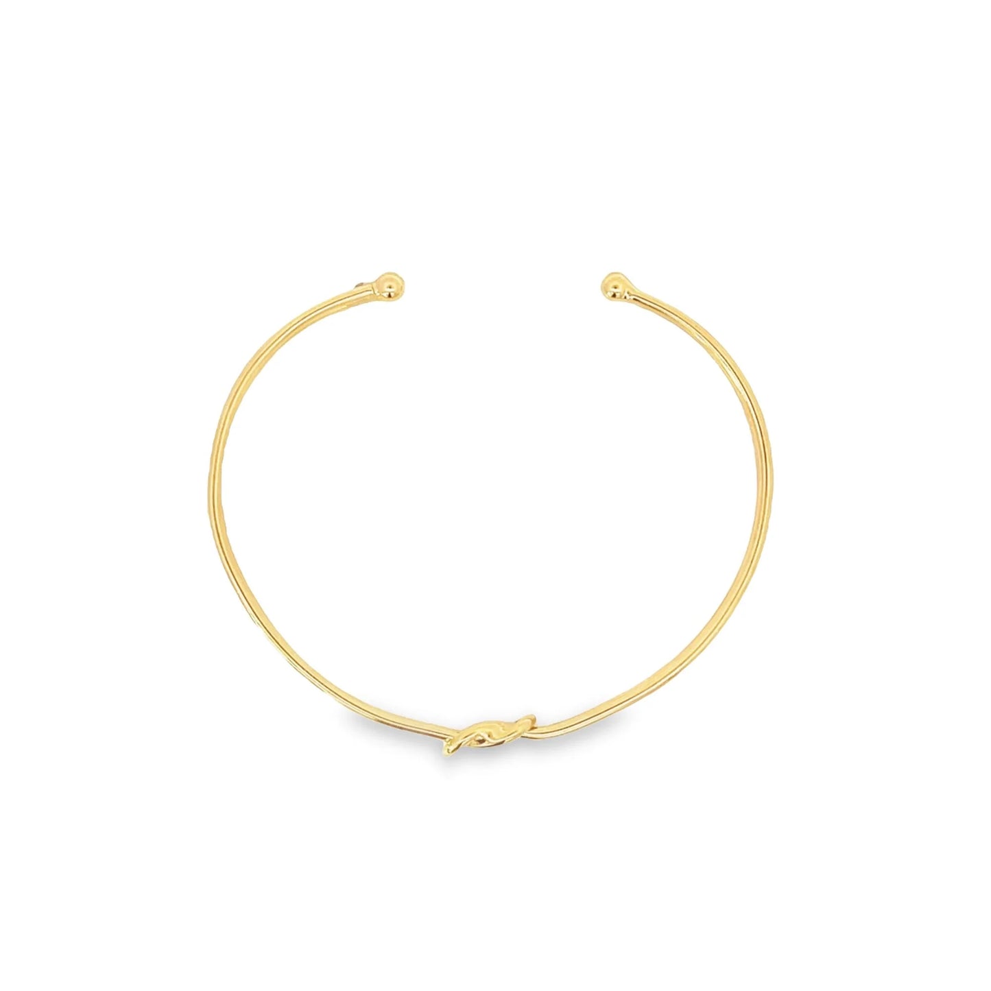 Thin Knot Bangle