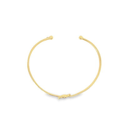 Thin Knot Bangle